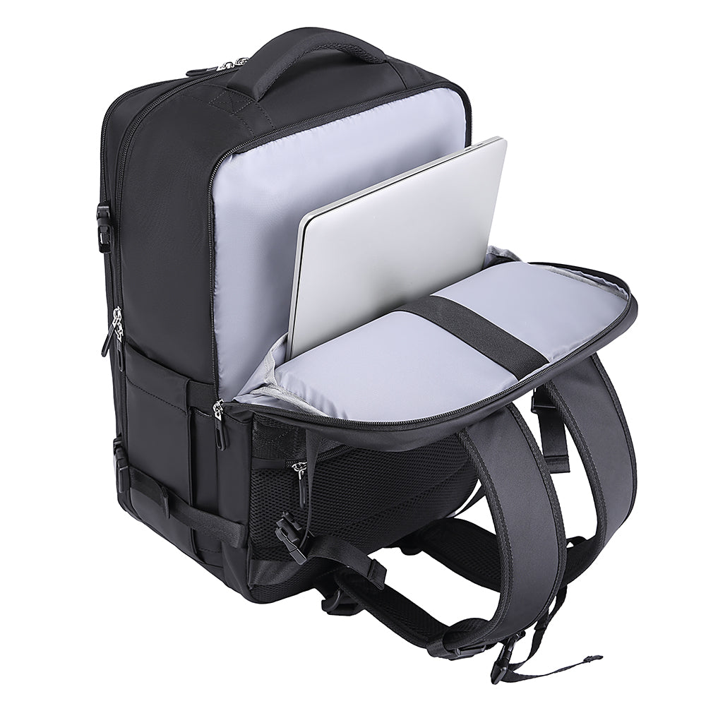 Bange TB-Large Travel Laptop USB Backpack Black