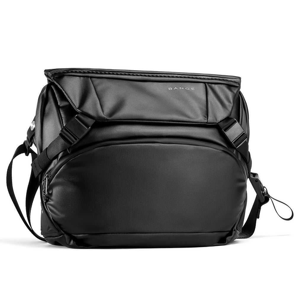 Bange Crossbody Messenger Bag for 12.9" iPad Pro, 13" Laptop and Tablet, left angle view