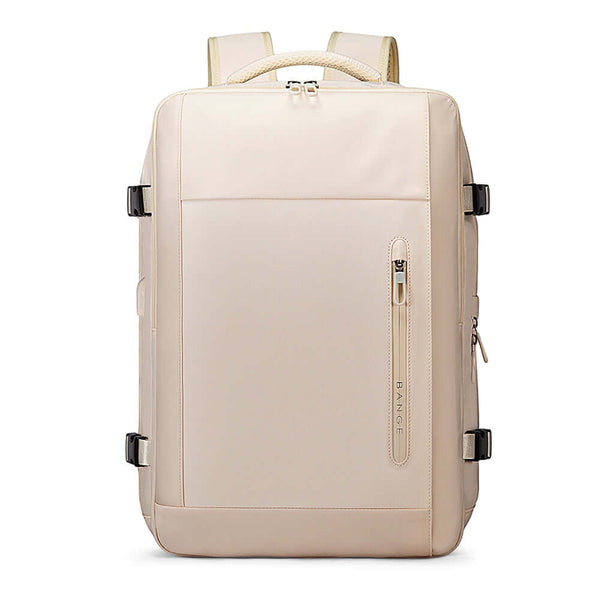 Bange TB-Large Travel Laptop USB Backpack Beige