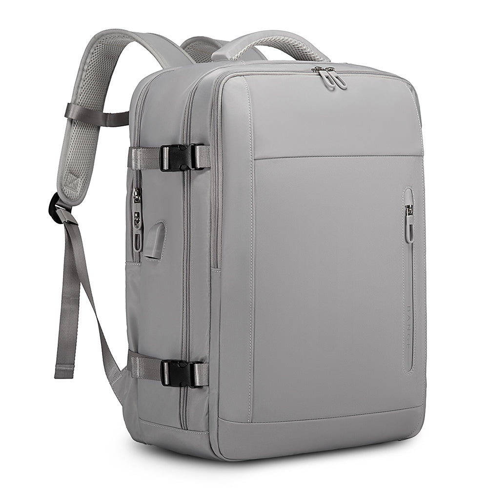 Bange TB-Large Travel Laptop USB Backpack Grey