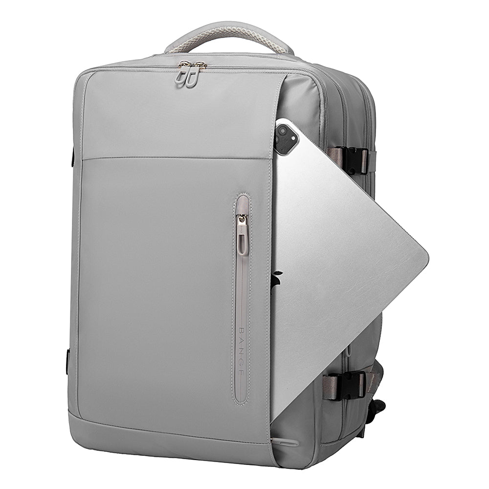 Bange TB-Large Travel Laptop USB Backpack Grey