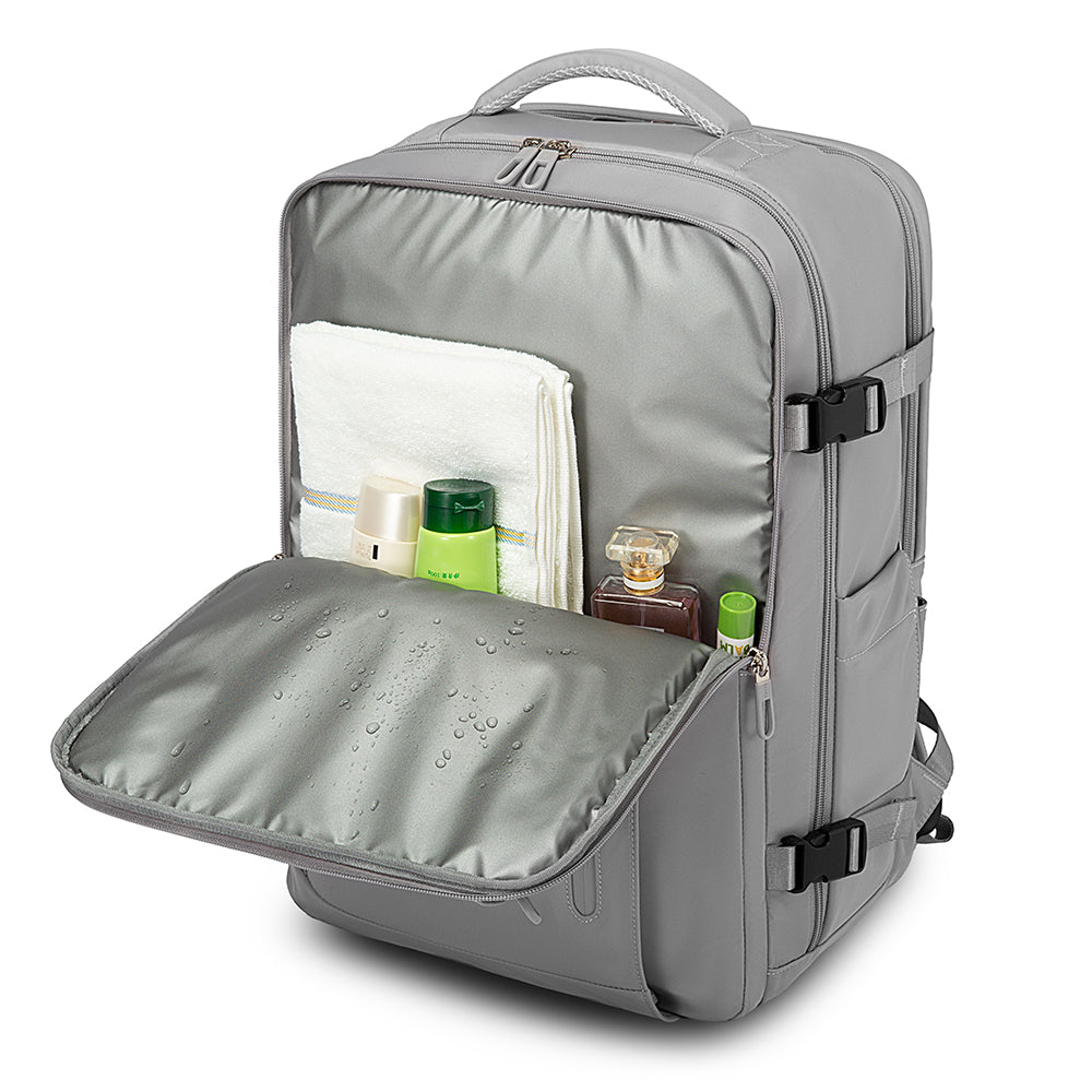 Bange TB-Large Travel Laptop USB Backpack Grey