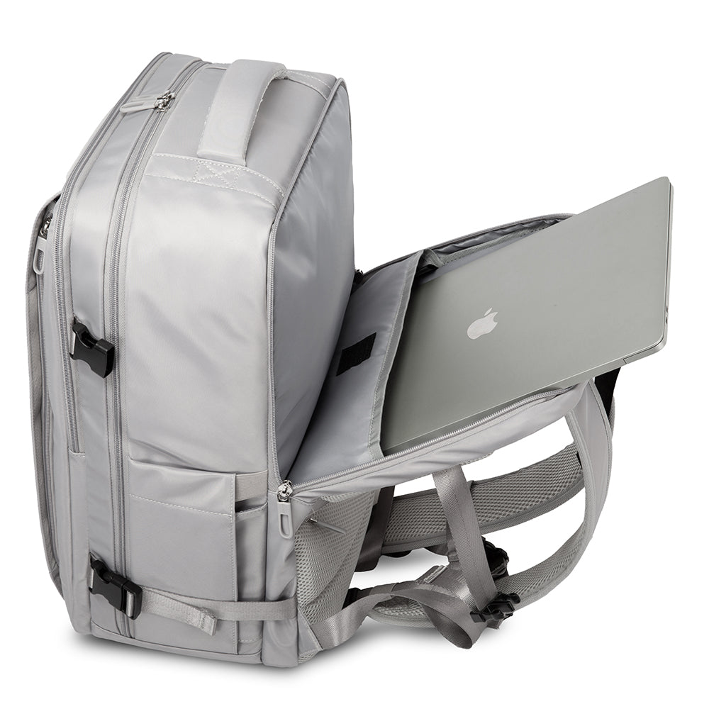 Bange TB-Large Travel Laptop USB Backpack Grey