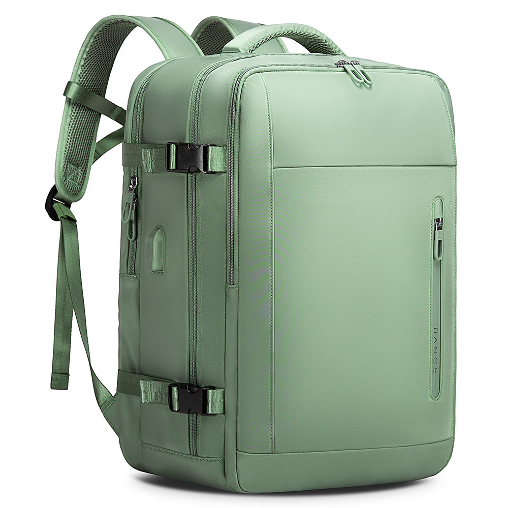 Bange TB-Large Travel Laptop USB Backpack Green