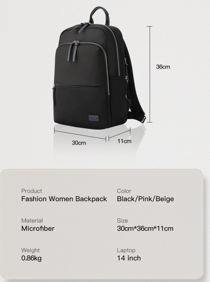 Buy Bopai City-W laptop backpack for women black